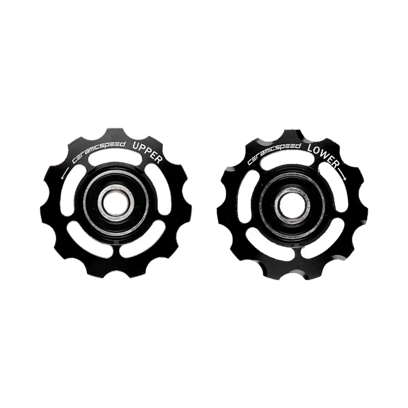 Pulegge CeramicSpeed Shimano 12v - Nero
