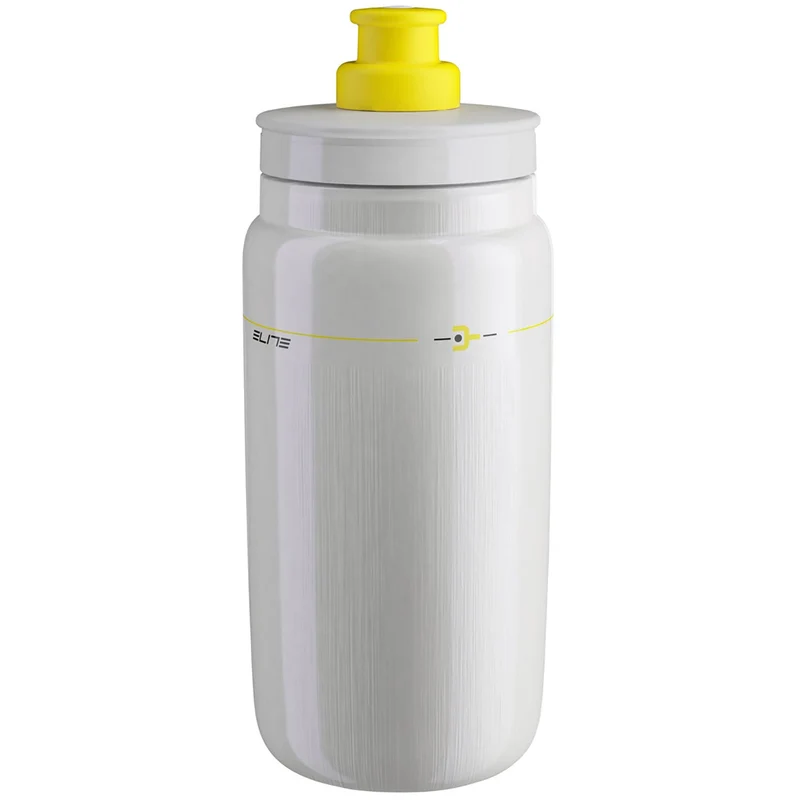 Borraccia Elite Fly Tour de France 2026 Maillot Jaune - Bianco