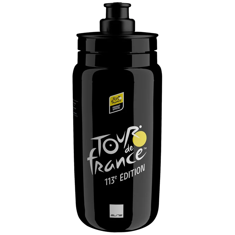 Borraccia Elite Fly Tour de France 2026 Map - Nero