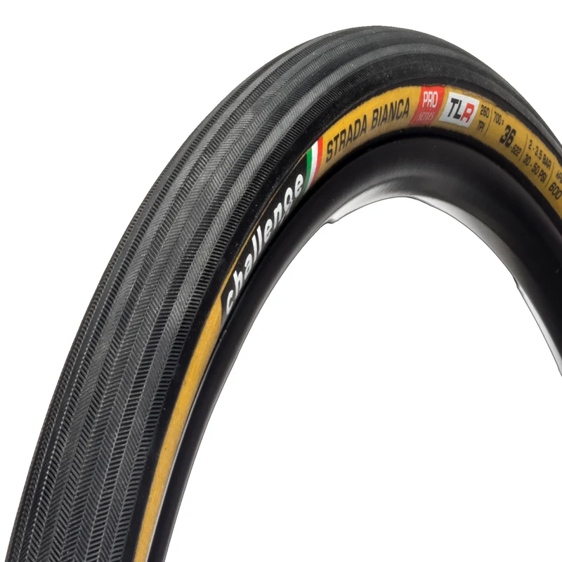 Copertone Challenge Strada Bianca Pro TLR 700x33 - Nero para