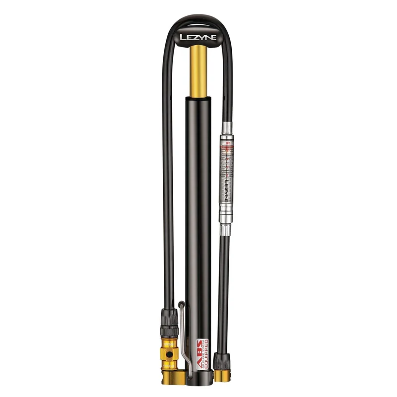 Mini pompa Lezyne micro floor drive HPG - Nero