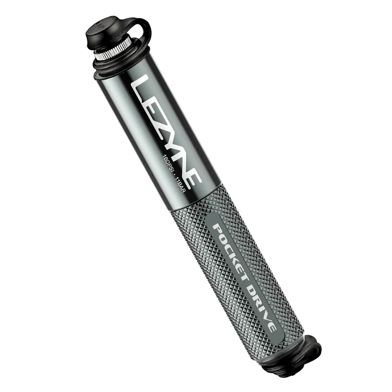 Mini-pompa aria Lezyne Pocket Drive - Grigio