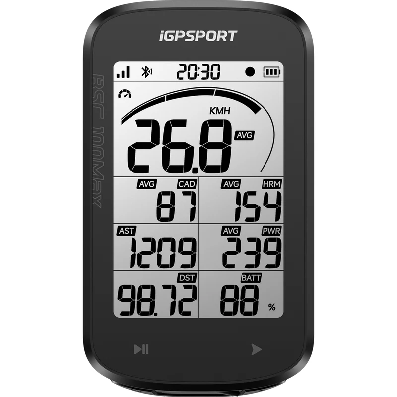 Ciclocomputer gps iGPSPORT BSC100MAX - Nero