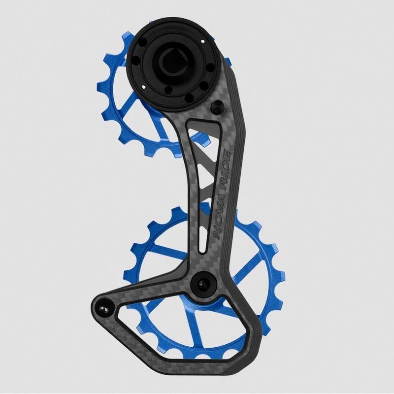 Sistema Pulegge Nova Ride CCD EVO Sram AXS 12v - Blu