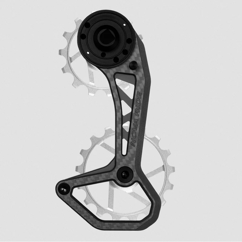 Sistema Pulegge Nova Ride CCD EVO Sram AXS 12v - Argento