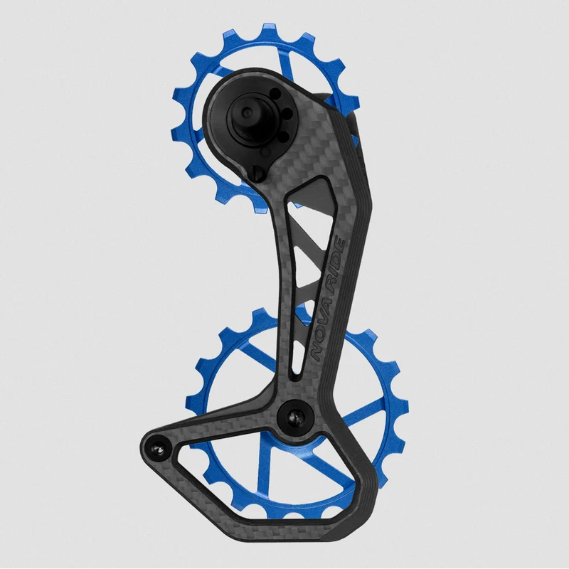Sistema Pulegge Nova Ride CCD EVO Shimano 11/12v - Blu