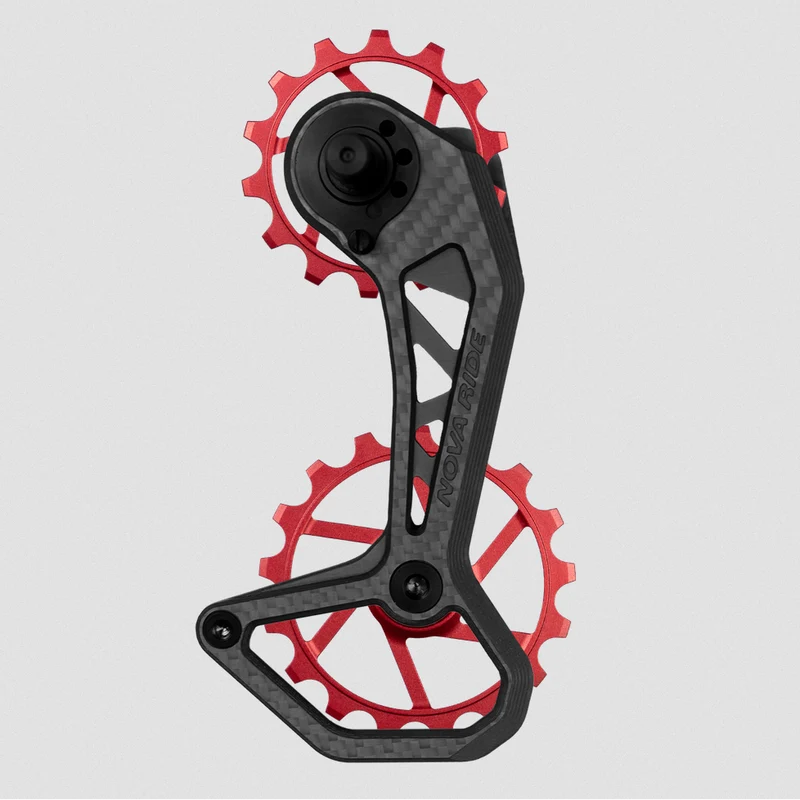 Sistema Pulegge Nova Ride CCD EVO Shimano 11/12v - Rosso