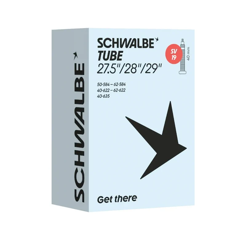 Camera d'aria Schwalbe 27.5/28/29x1.5-2.4 SV19 - Presta 40mm
