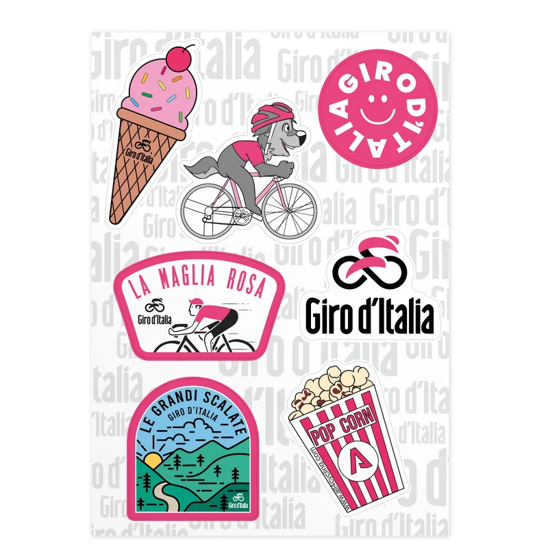 Set Adesivi Giro d’Italia 2026