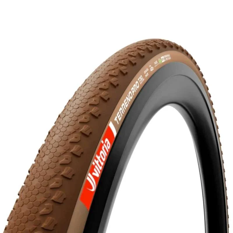 Copertone Vittoria Terreno Pro T30 Fine Loose Gravel Race TLR 700x40 - Natural