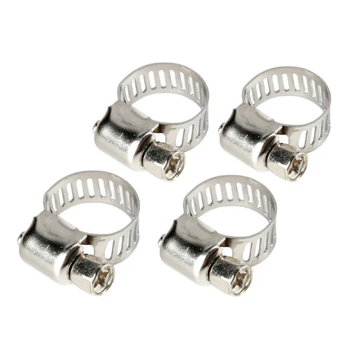 Lampa Fascette stringitubo in acciaio inox set 4 pz 8 mm diametro 8-12 mm 69930