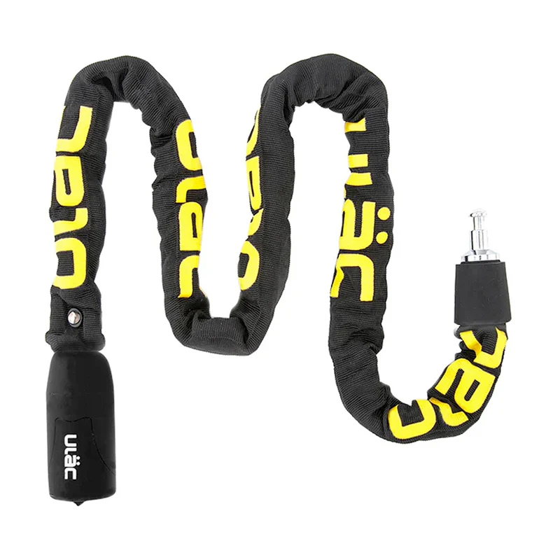 Lucchetto Ulac Eurostile - Nero giallo