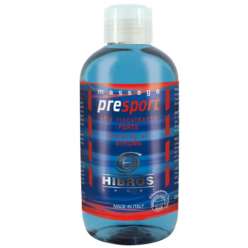 HIBROS - Olio riscaldante forte - 200ml