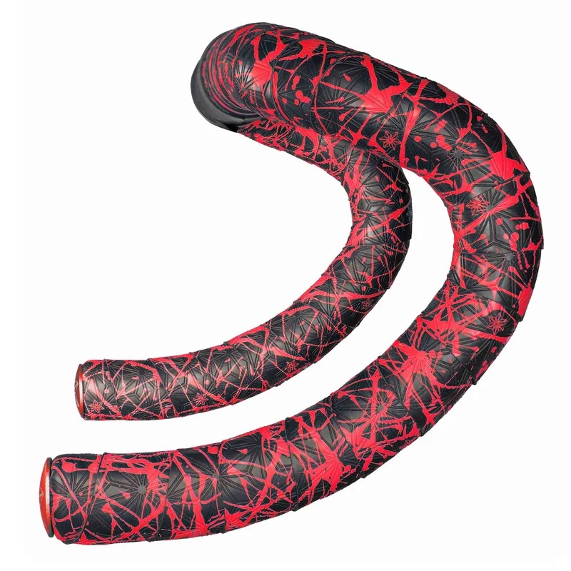 Nastro Manubrio Supacaz Super Sticky Kush Splat - Rosso