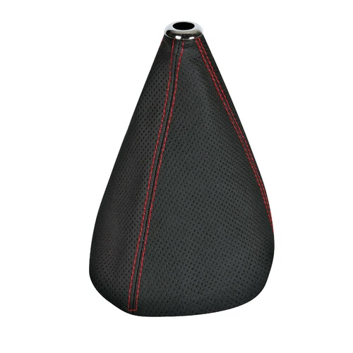 Pilot Premium Sport, cuffia leva cambio in pelle perforata - Nero/Rosso