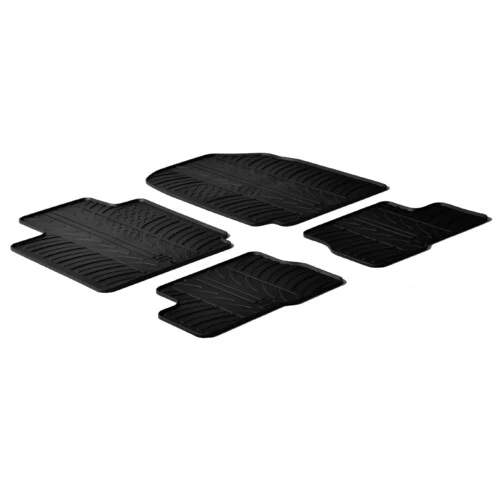 Set tappeti gomma Nissan Micra 3p (01/03>10/10) Nissan Micra 5p (01/03>10/10) 24412