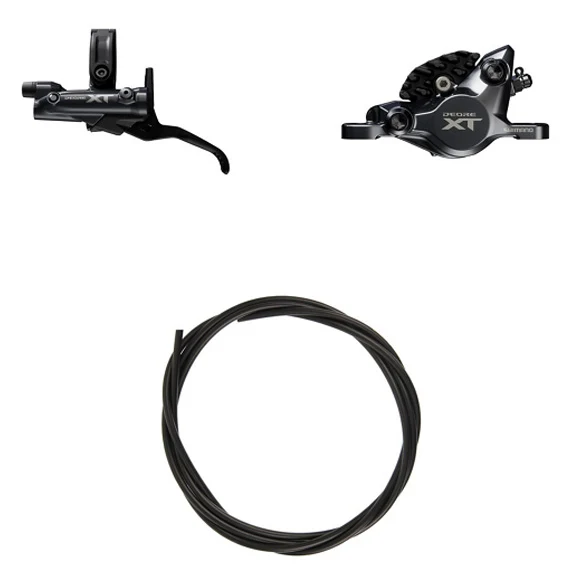 Kit freno a disco idraulico Shimano Deore XT BRM8200JTBLM8200 - Anteriore