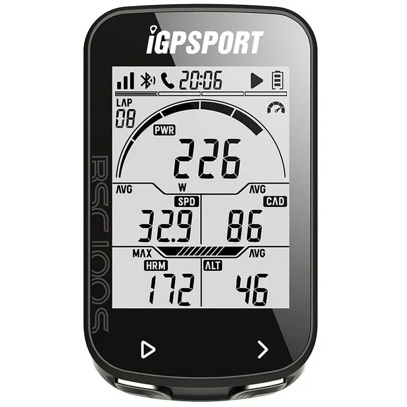 Ciclocomputer gps iGPSPORT BSC100S - Nero