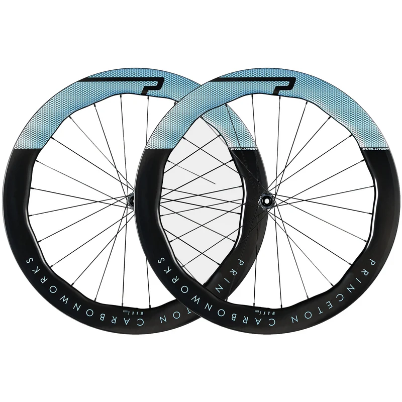 Ruote Princeton Carbonworks WAKE 6560 EVO Disc DT Swiss 180 EXP CL - Slate lucido