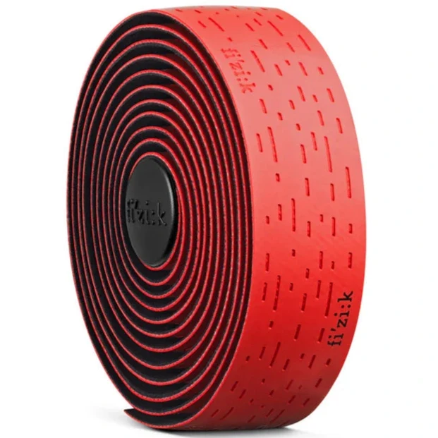 Nastro manubrio Fizik Vento Solocush Tacky 3.5 mm - Rosso