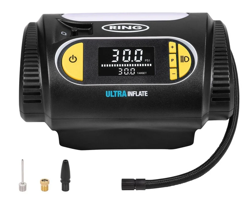 Ring Compressore digitale 12V con luce led UltraInflate 20