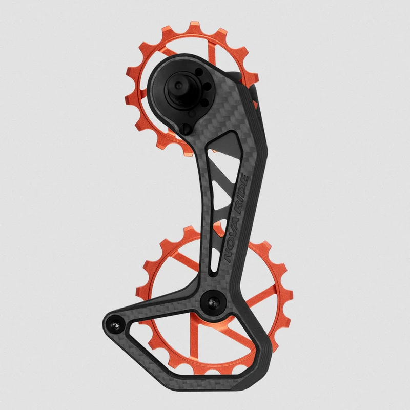 Sistema Pulegge Nova Ride CCD EVO Shimano 11/12v - Arancio