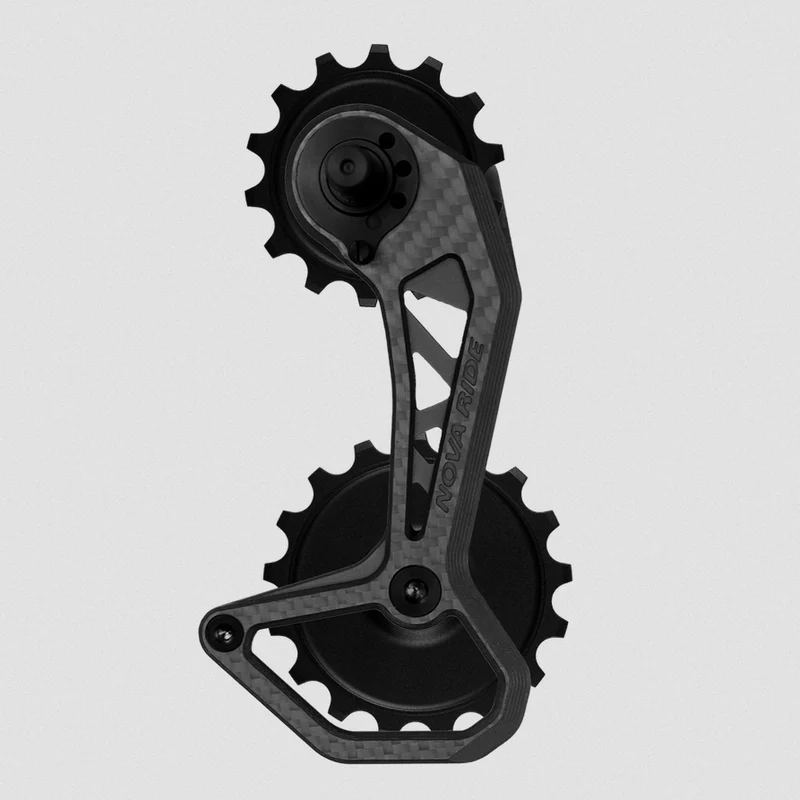 Sistema Pulegge Nova Ride CCD EVO S Shimano 11/12v - Nero