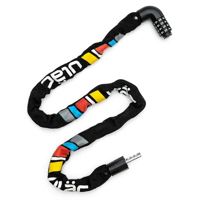 Lucchetto Ulac Steel Kombat Vibe - Nero
