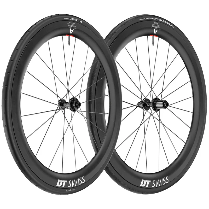 Ruote Dt Swiss ARC 1100 DI CL 55 WTS - Nero