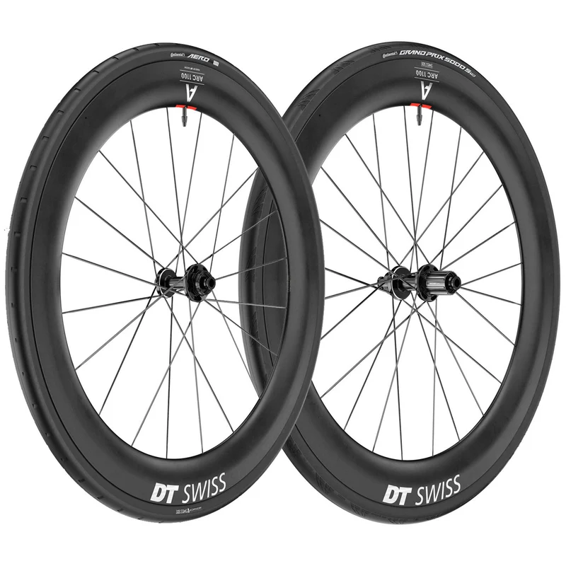 Ruote Dt Swiss ARC 1100 DI CL 65 WTS - Nero