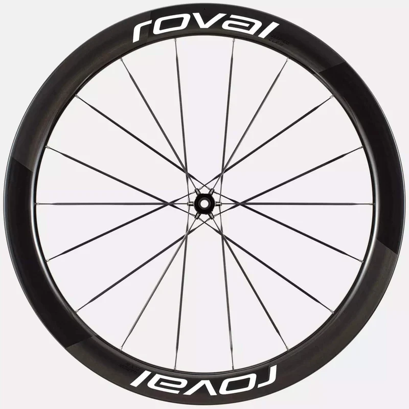 Ruota anteriore Roval Rapide CLX 3 Disc - Nero bianco