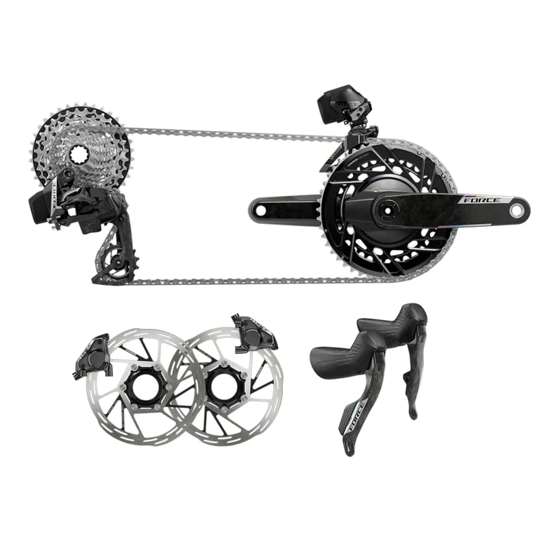 Gruppo SRAM Force AXS E1 Powermeter 10/36T - 50/37D
