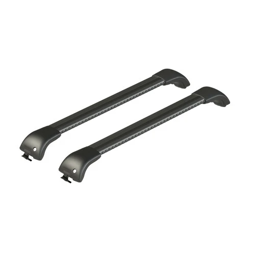 Nordrive Silenzio CX Black, set completo barre portatutto in alluminio - 84 cm + 84 cm - Origine RL - C412 NK412RB0505
