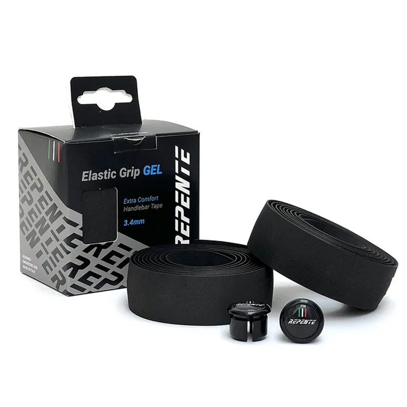 Nastro manubrio Repente Elastic Grip Gel - Nero