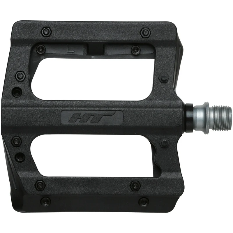 Pedali flat HT Nano-P PA12 - Nero