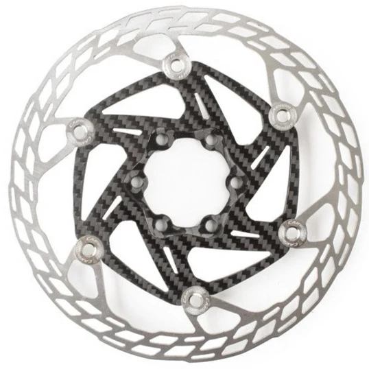 Disco Carbon-Ti X-Rotor SteelCarbon 3 6 fori - 140mm