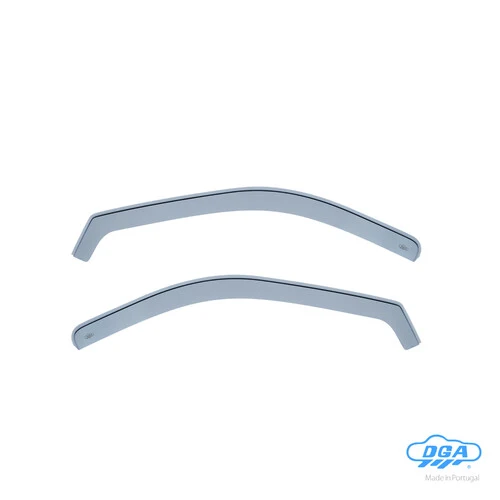 DGA Set deflettori aria anteriori ad incastro, tipo lungo Microcar M. Go 01/15>