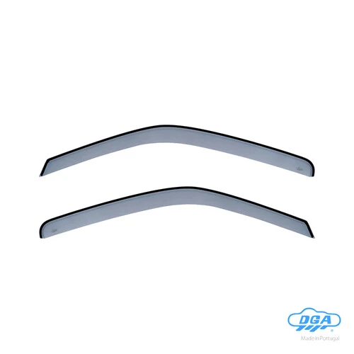DGA Set deflettori aria anteriori adesivi - Renault Clio II 3p (03/98>09/05)
