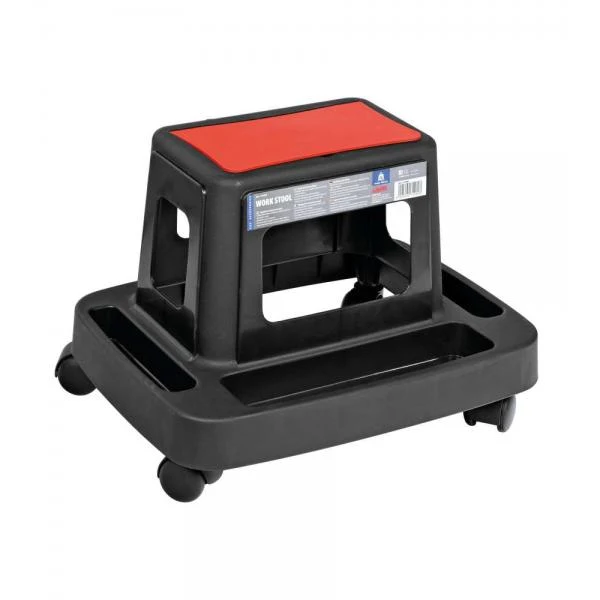 Lampa Work Stool, sgabello da lavoro con ruote 71489