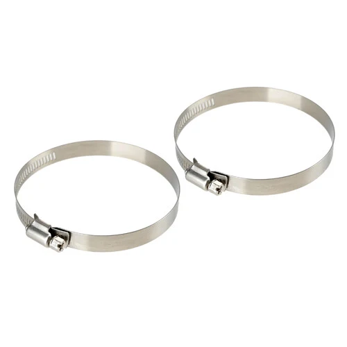 Lampa Fascette stringitubo in acciaio inox set 2 pz 12 mm diametro 78-101 mm 69937