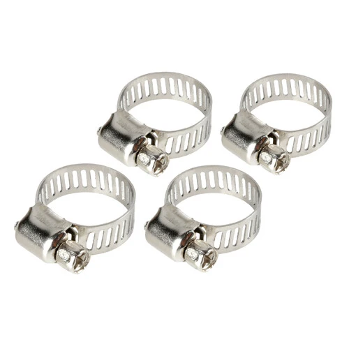 Lampa Fascette stringitubo in acciaio inox set 4 pz 8 mm diametro 13-19 mm 69931