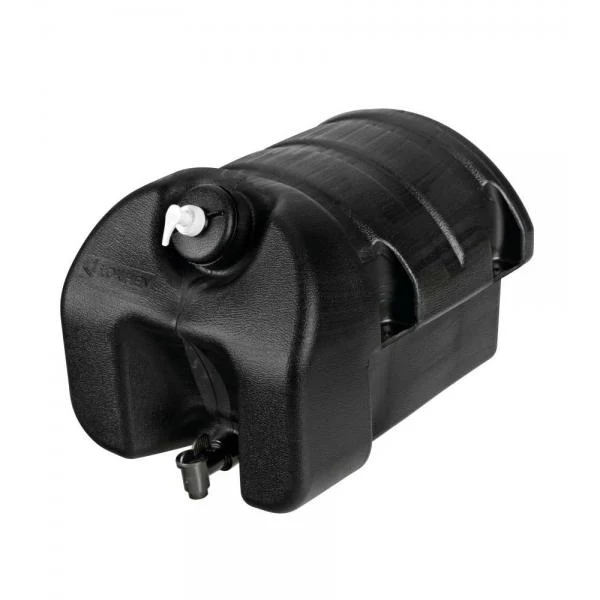 Lampa Serbatoio acqua 30 L in polietilene con rubinetto e dispenser porta sapone 67024
