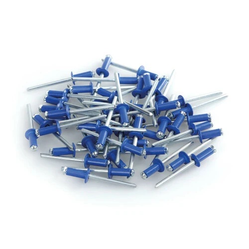 Lampa Aluminium Rivets, set 50 rivetti Graf per portatarga - Blu 59582