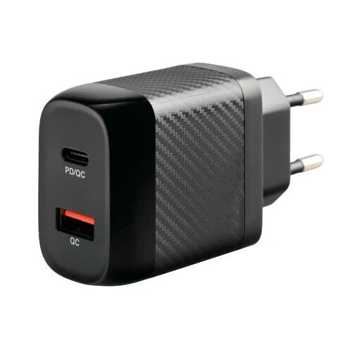 Lampa Home caricabatteria da rete 2 porte USB Ultra Fast Charge 20W 100/230V 38717