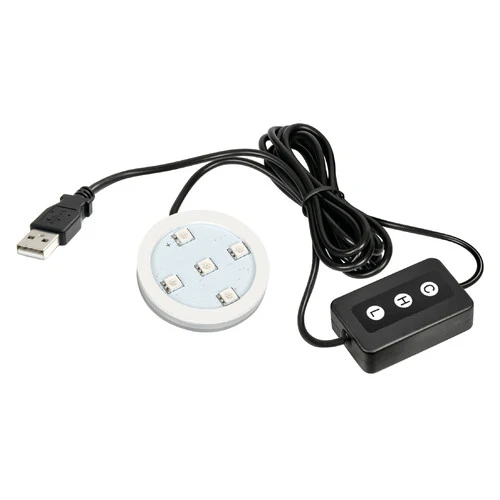 Lampa Trucky Led, base luminosa a led, USB - 7 colori con dimmer 35188