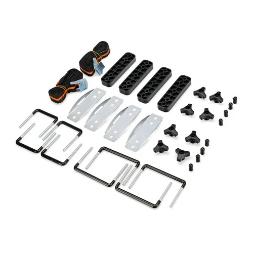 Nordrive Ricambio kit fissaggio per box tetto Nordrive in ABS/PST N60000M