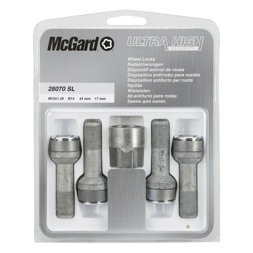 McGard Bulloni sferici, kit 4 pz - Ultra High Security - E180