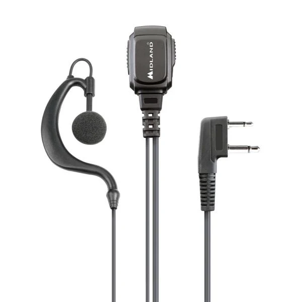 Midland MA21 L Pro, auricolare con microfono 2 pin Midland
