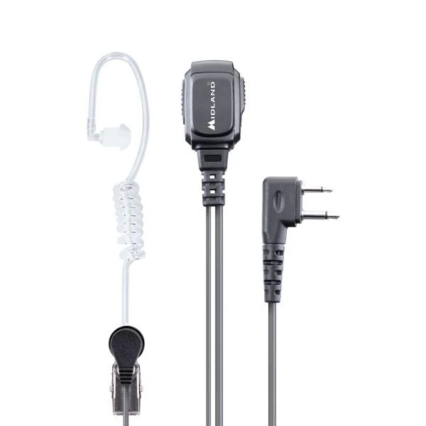 Midland MA31 L Pro, auricolare con microfono 2 pin Midland