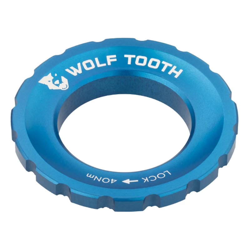 Ghiera Centerlock WolfTooth - Blu